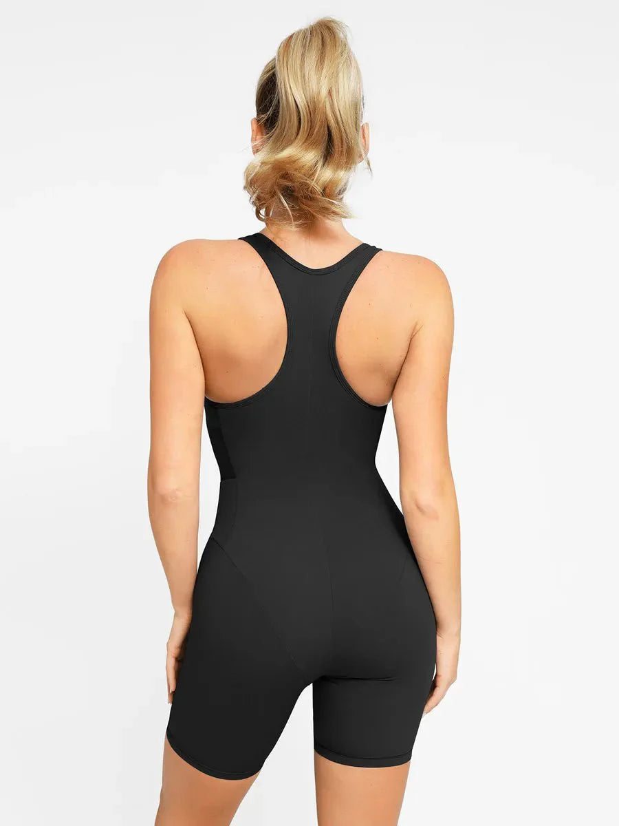 Shapewear Slimming Racerback Romper