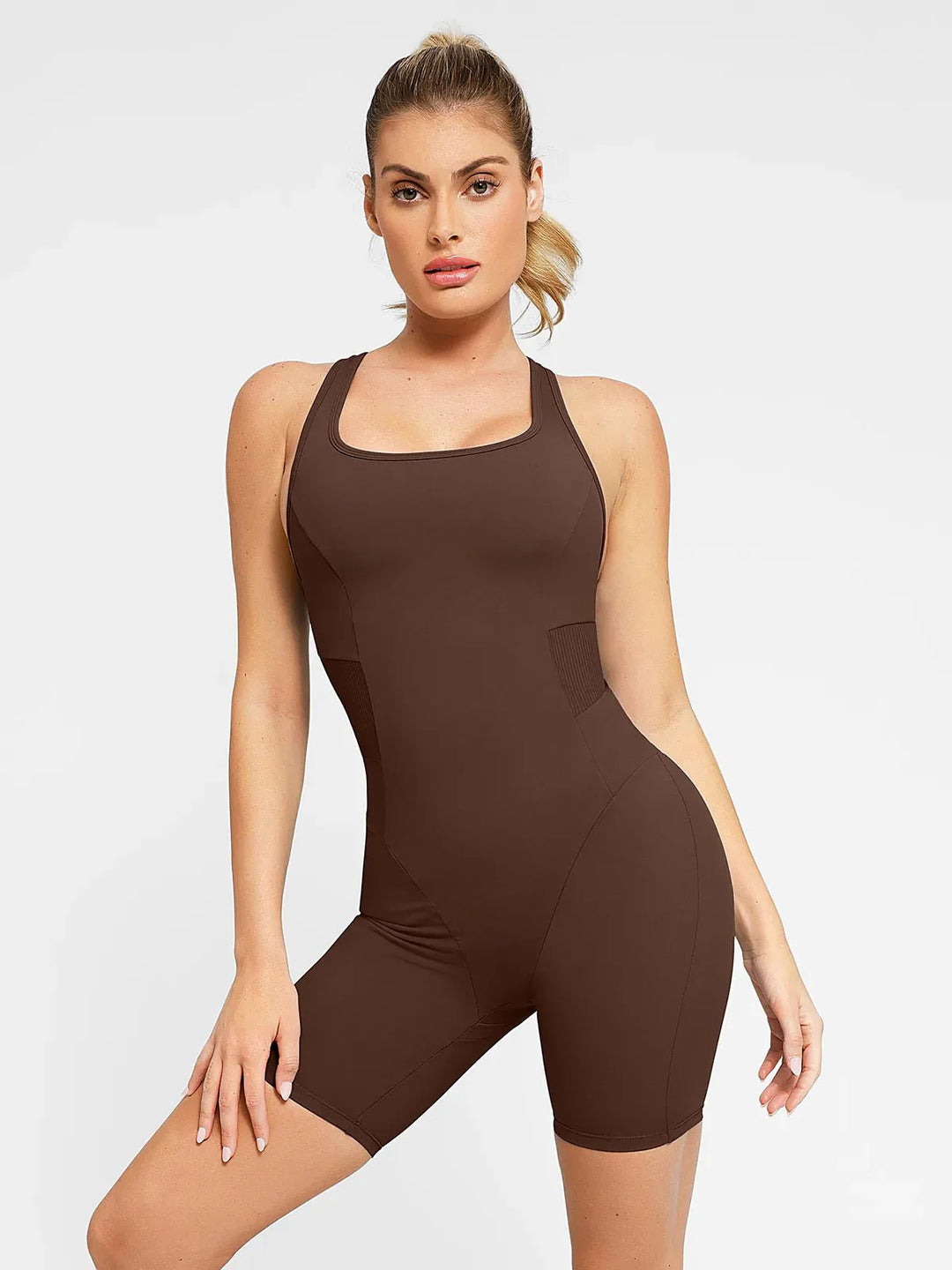 Shapewear Slimming Racerback Romper