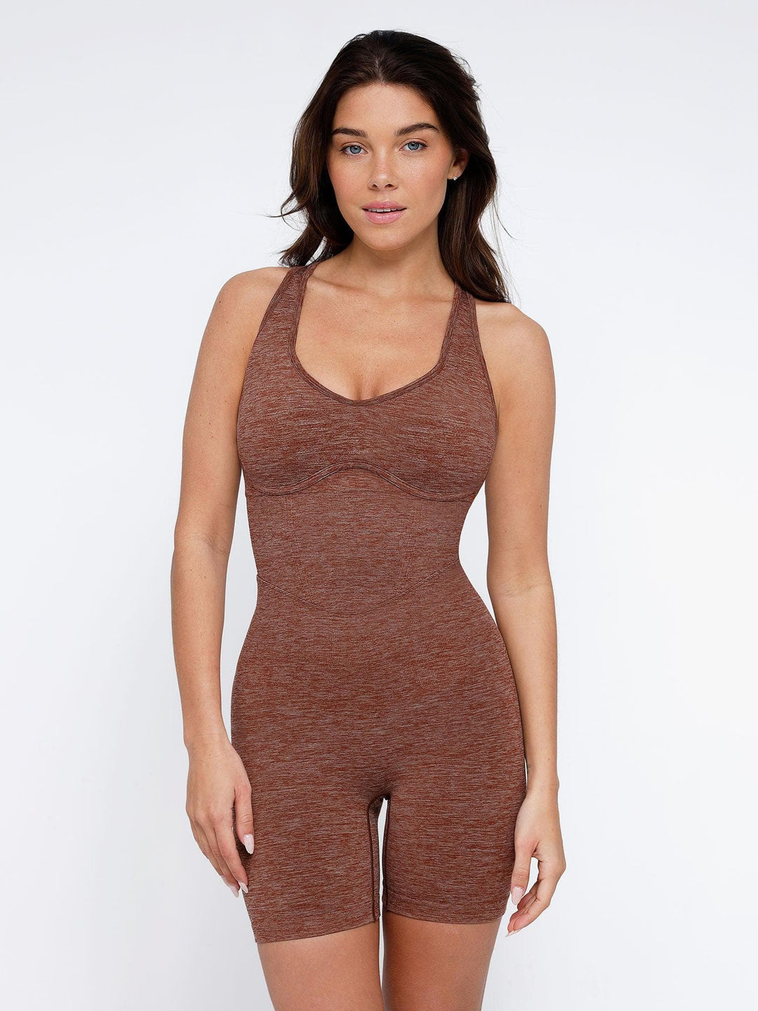 Shapewear Seamless Sport Crossback Romper