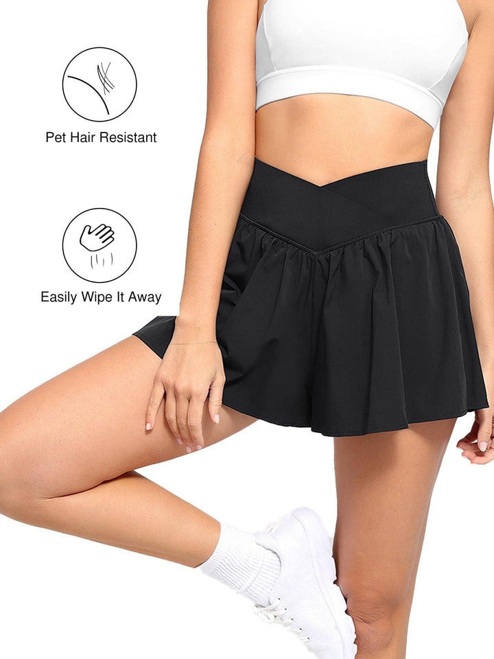 Shapewear Pet Hair Resistant Workout Shorts