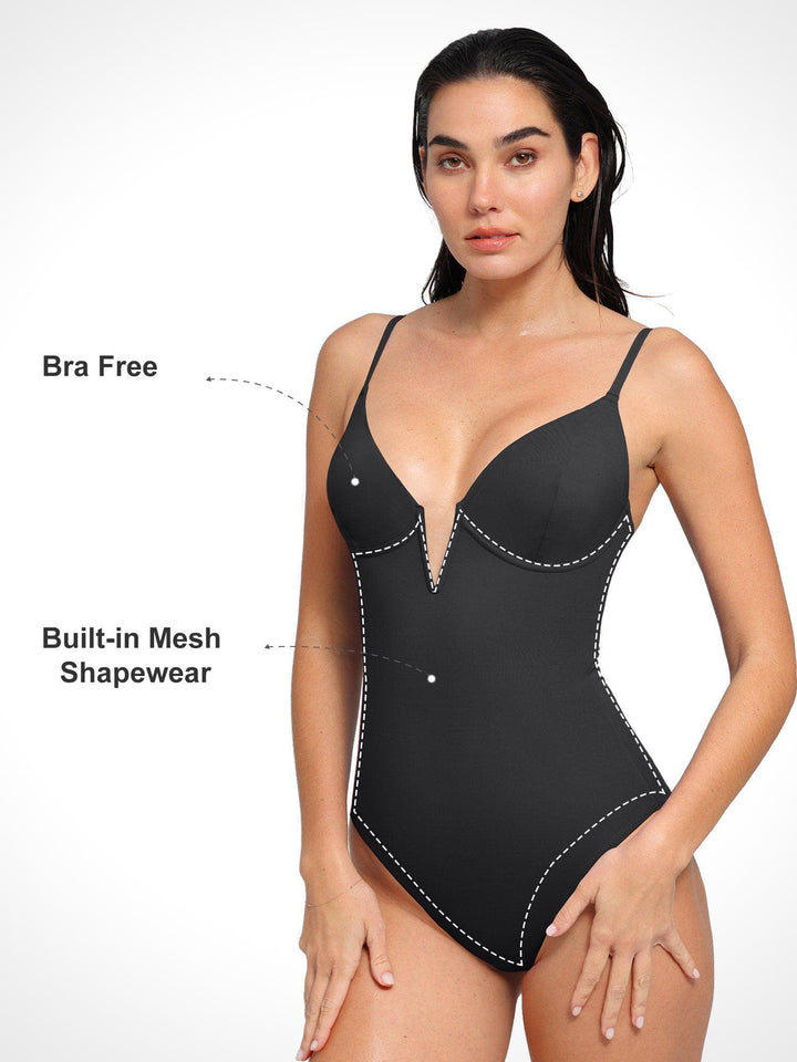 Shapewear Body-Sculpting Swimsuits