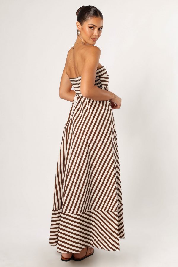 The Sienna Luxe Strapless Gown – Rich Chocolate Edition