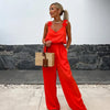 Indira™ l Sleeveless Wide Leg Jumpsuit